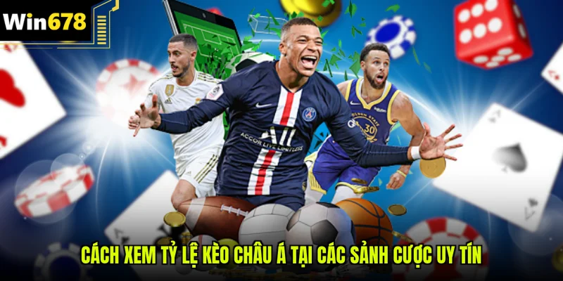 Cách xem tỷ lệ kèo châu á tại các sảnh cược uy tín