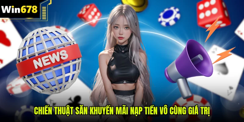 Chiến thuật săn khuyến mãi nạp tiền vô cùng giá trị