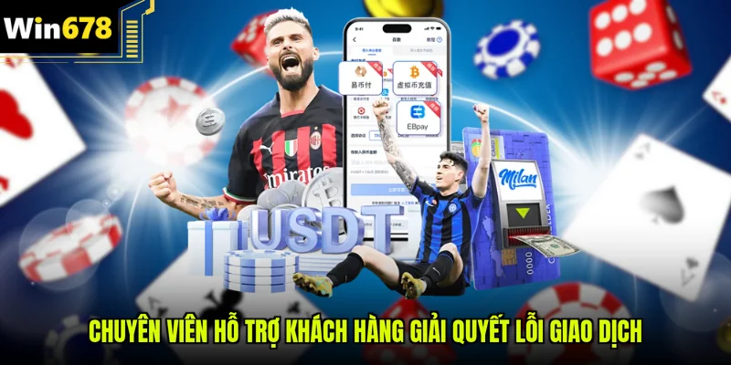 Chuyên viên hỗ trợ khách hàng giải quyết lỗi giao dịch