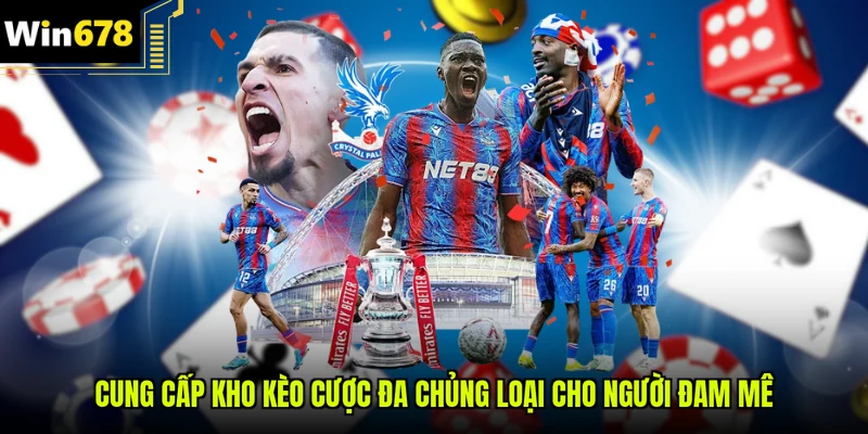 Cung cấp kho kèo cược đa chủng loại cho người đam mê