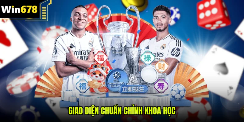 Giao diện chuẩn chỉnh khoa học
