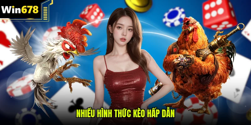 Nhiều hình thức kèo hấp dẫn