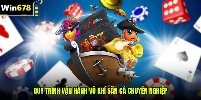 Quy trình vận hành vũ khí săn cá chuyên nghiệp