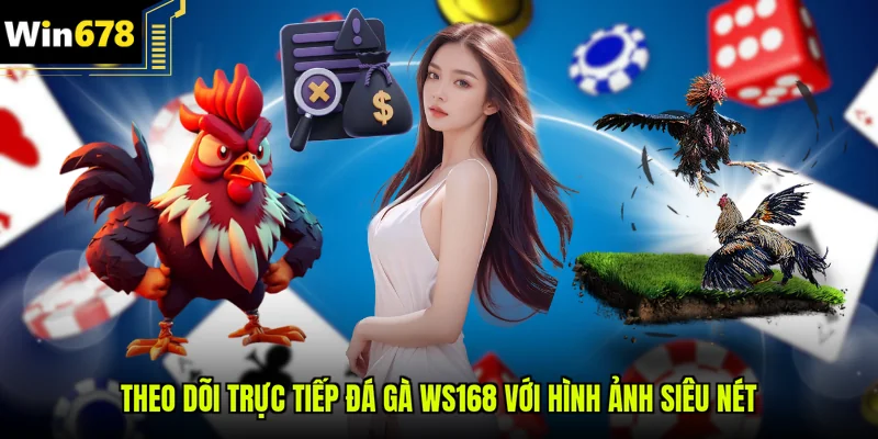 Theo dõi trực tiếp đá gà WS168 với hình ảnh siêu nét